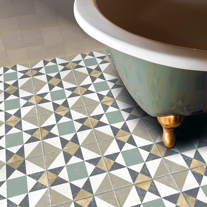 Alfombra Kenitra Porcelain Tile 20 x 20cm-Delforno