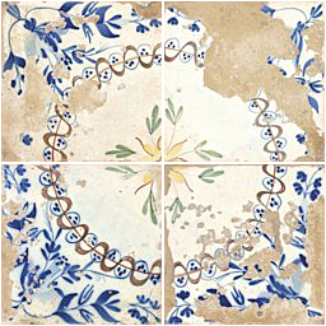 FS Heritage Ornate LT Ceramic Tile 45 x 45cm-Delforno