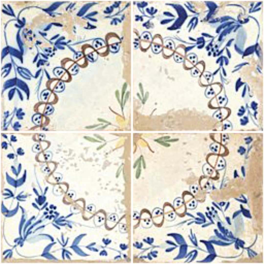 FS Heritage Ornate LT Ceramic Tile 45 x 45cm-Delforno
