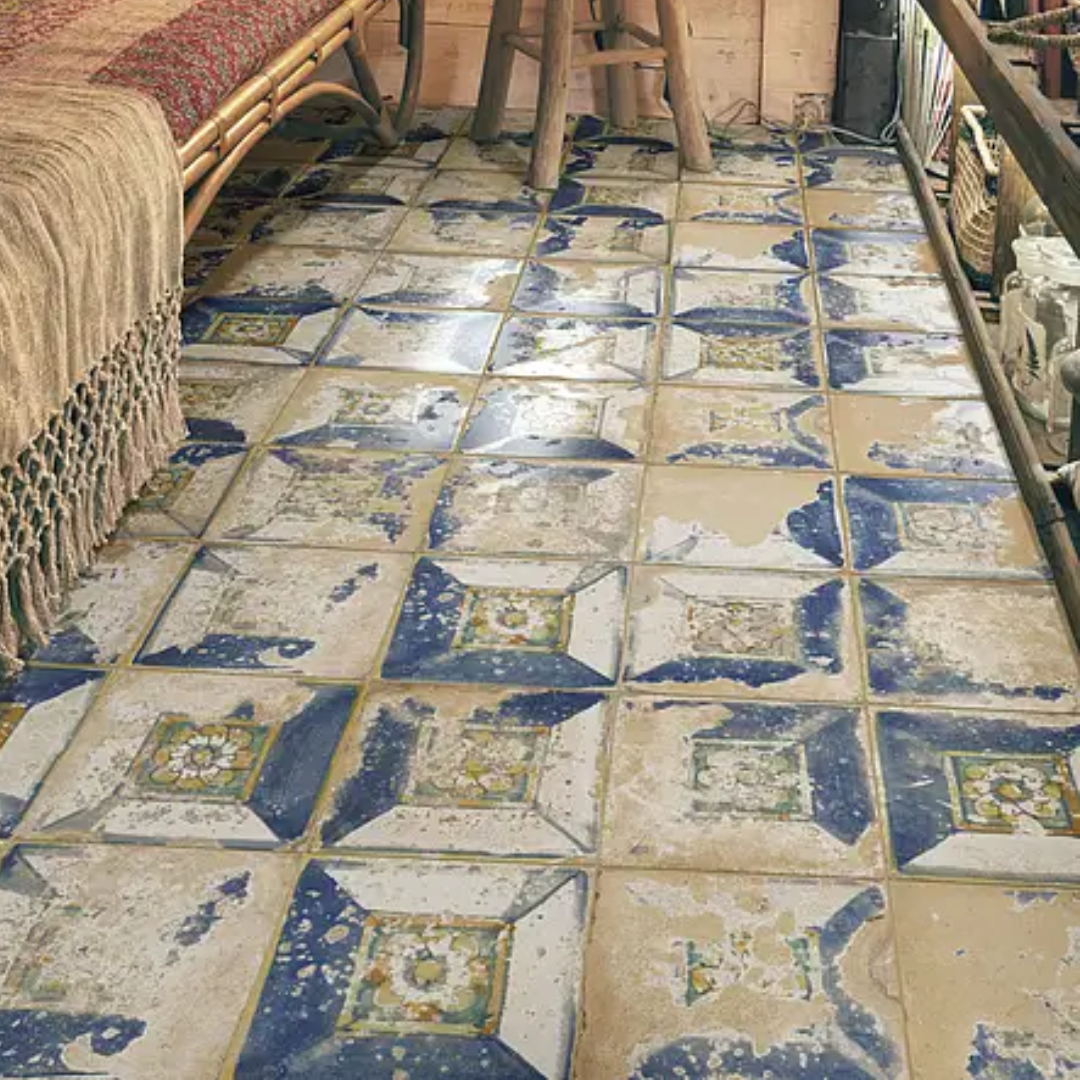 FS Heritage Square LT Ceramic Tile 45 x 45cm-Delforno