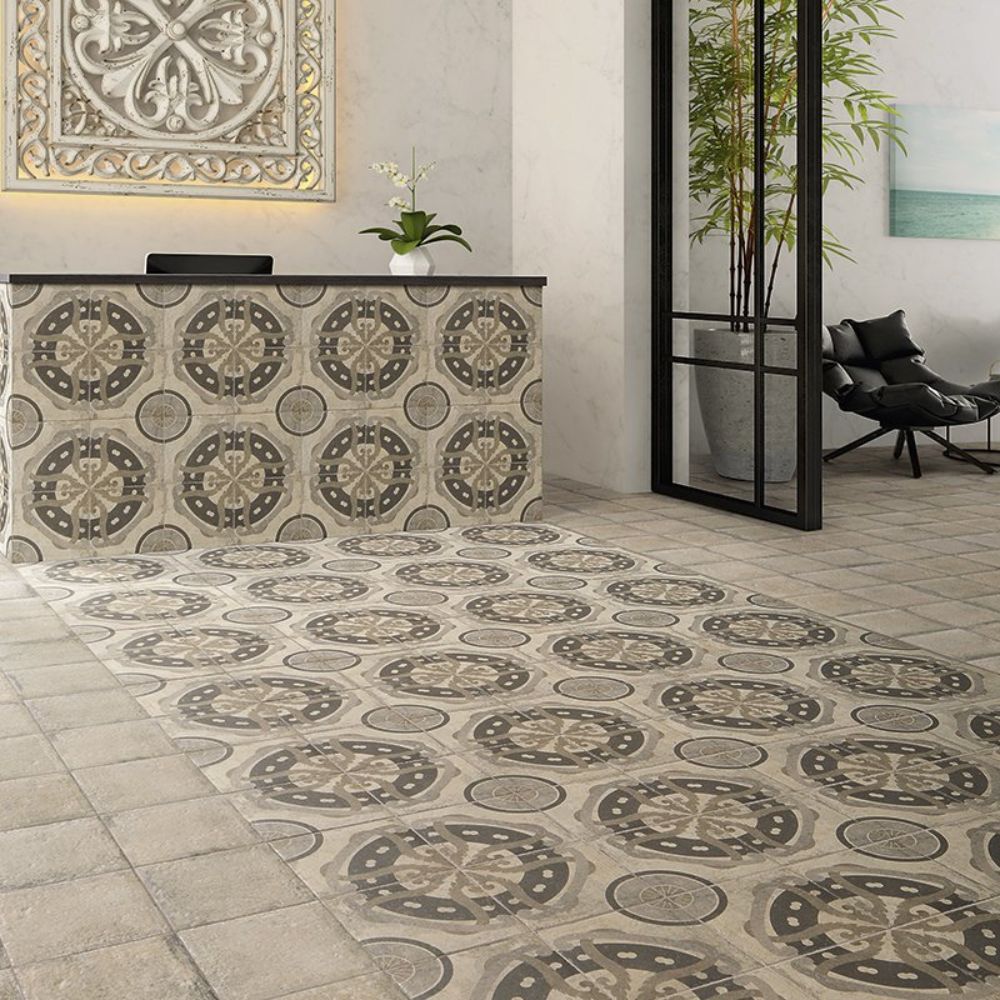 Portland Matt Porcelain Tile 20 x 20cm-Delforno