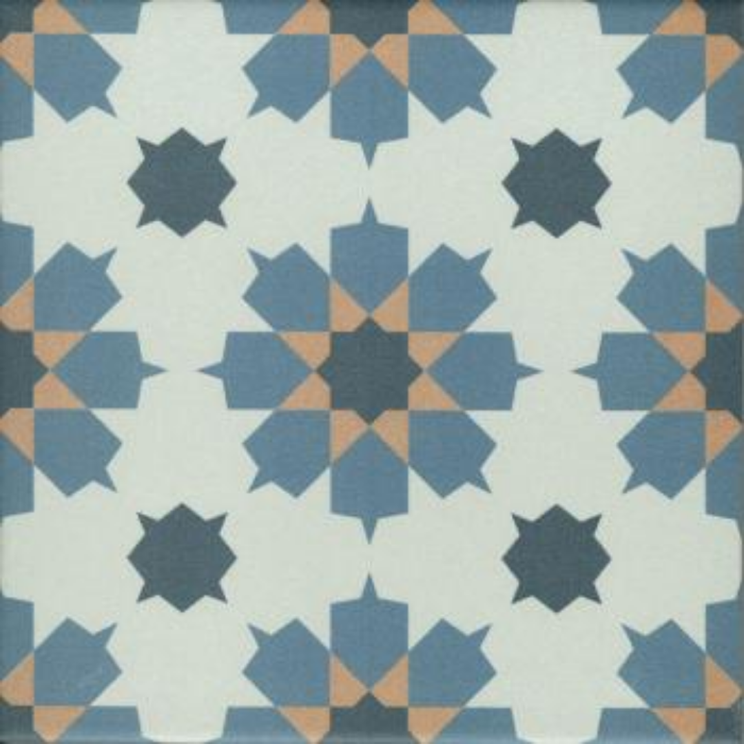 Benoit Jaune Porcelain Tile 20 x 20cm