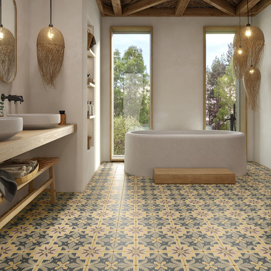 BH Octavie Coin A Porcelain Tile 15 x 15cm