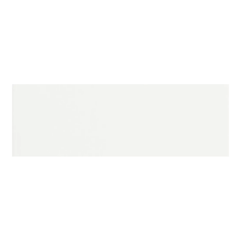 Blanco Matt Flat Ceramic Tile 10 x 30cm | White Subway Wall Tile – Delforno