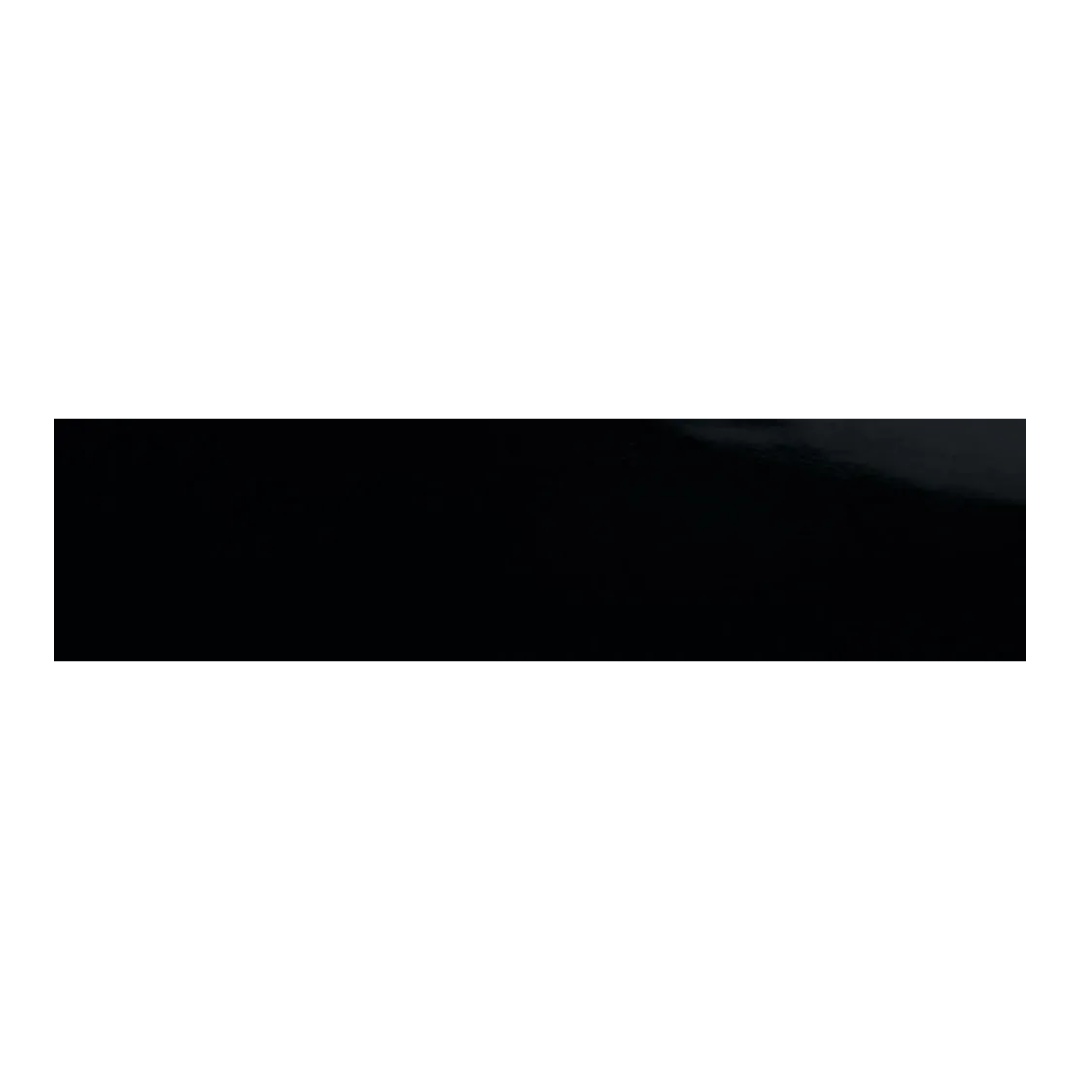 Black Matt Flat Ceramic Tile 10 x 40cm-Delforno