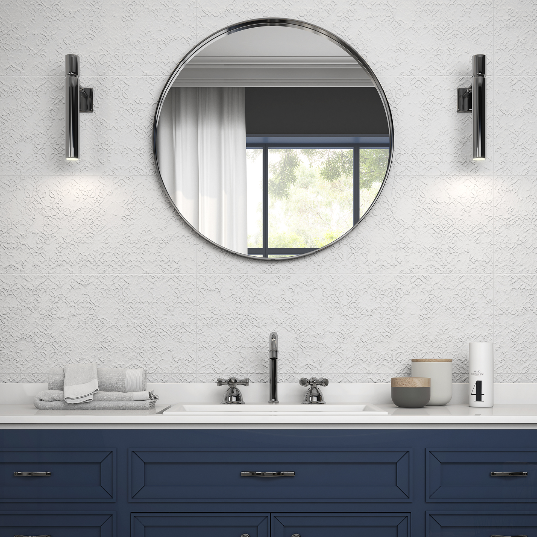 Candle Hera Blanco Ceramic Tile 31 x 60cm