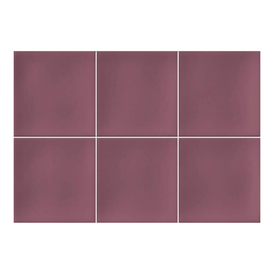 Sakura Marsala Ceramic Tile 23 x 33.5cm