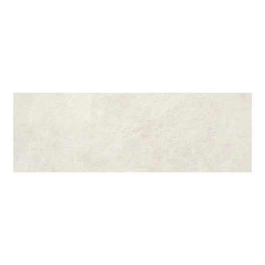 Tenby White Matt Ceramic Tile 40 x 120cm