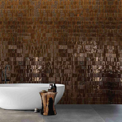 Joliet Toffee Prisma Ceramic Tile 7.4 x 29.7cm