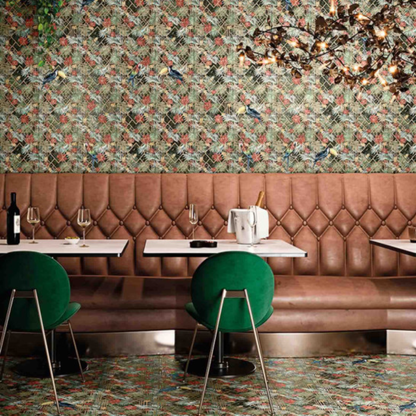 Tropical Toucans Natural Porcelain Tile 30.5 x 30.5cm